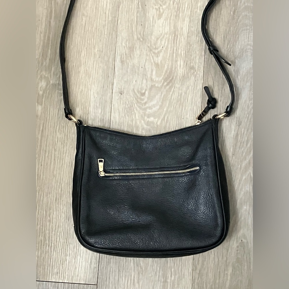 Vintage Authentic COACH Ellie File Black Leather Crossbody Bag - Picture 5 of 8